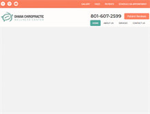 Tablet Screenshot of ohanachiropractor.com